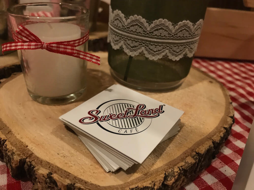 Tarjetas Sweetland Café